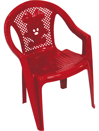 صندلی کودک پلاستیکی رنگارنگ بادوام 40 بسته