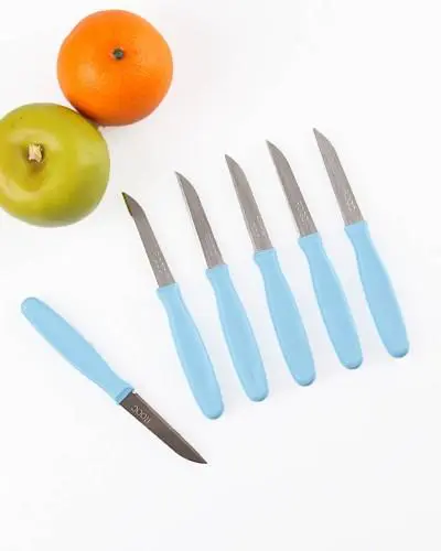 нож для фруктов rooc c пластиковой ручкой