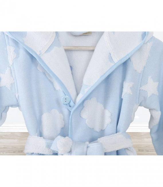 irya textile cloud bathrobe zarokan pembe şîn