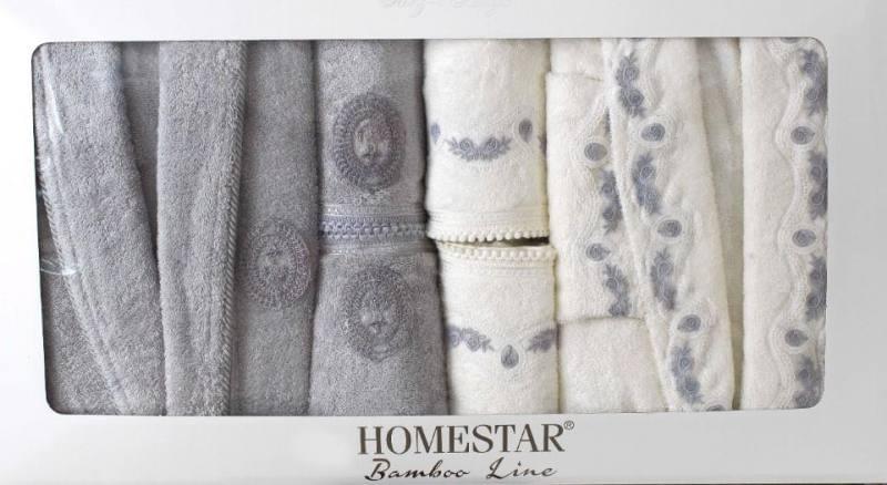 Набір бамбукових халатів і рушників класу люкс Homestar