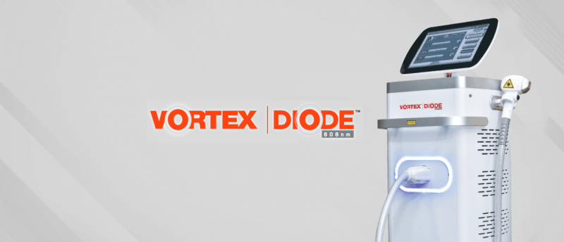 vorteks diod epilator maşını lazer 808nm epilyasiya sapfir soyutma ilə epilyasiya