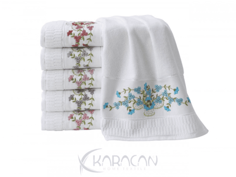 卡拉坎家紡刺繡手巾