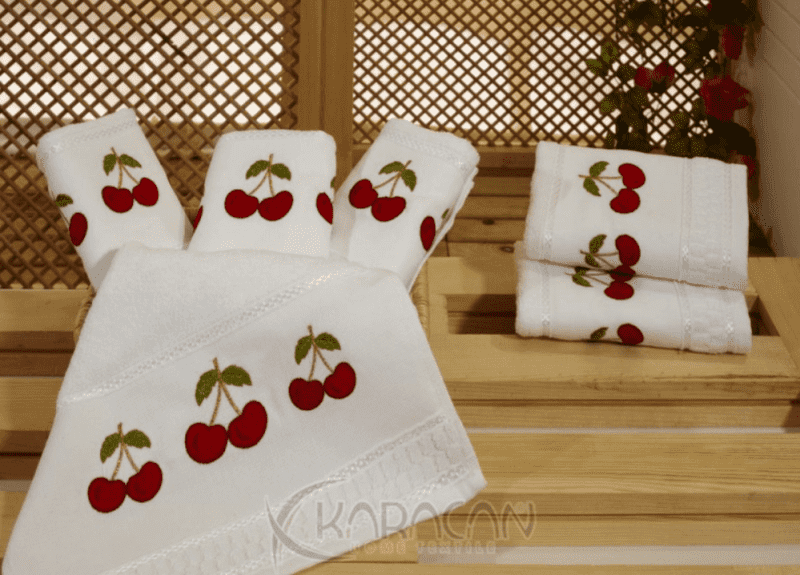 karacan huishoudtextiel borduurhanddoeken