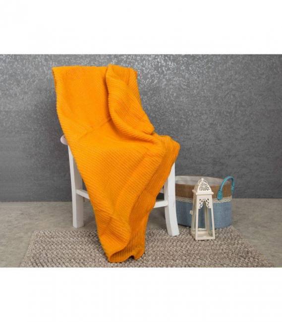 παιδική κουβέρτα ύφασμα star irya πορτοκαλί