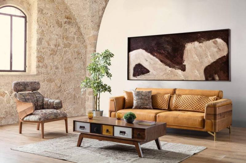 newmood muebles vega elegante sofá cama sala de estar conjunto familiar