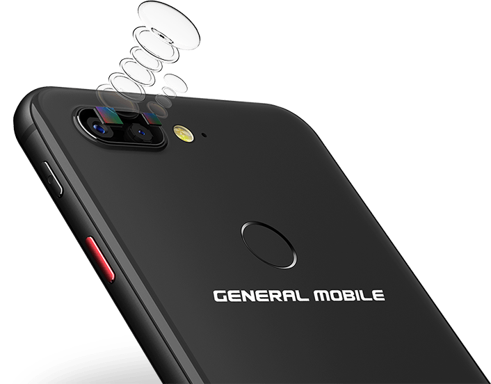 general mobile gm 9 pro смартфон 4k 12+8 mp lte / gsm / umts