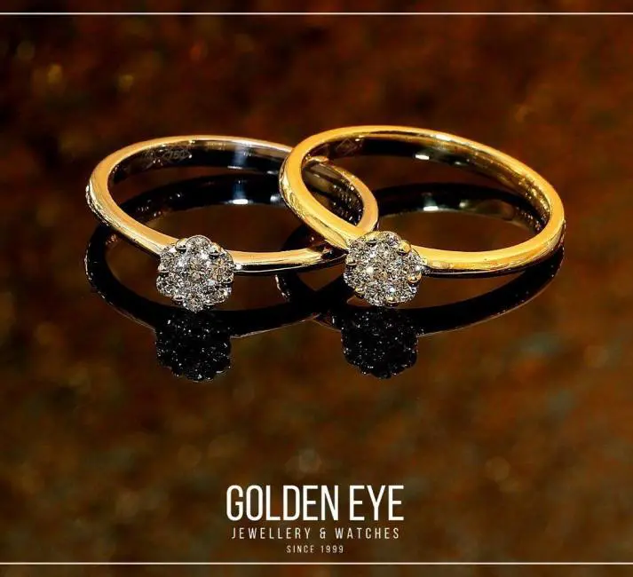 golden eye կանանց ոսկյա և ադամանդե զարդերի հավաքածուի զարդեր