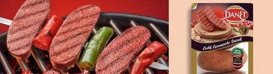 danet 100% μοσχάρι halal λουκάνικο κρέας ζυμωμένο vacuum single coil 200gr sucuk 8697403890028