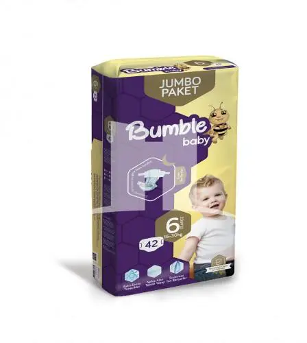 Halitlar Bumble Baby Jumbo X-Large Windeln No-6 15+ kg 42 Stück 1523437003