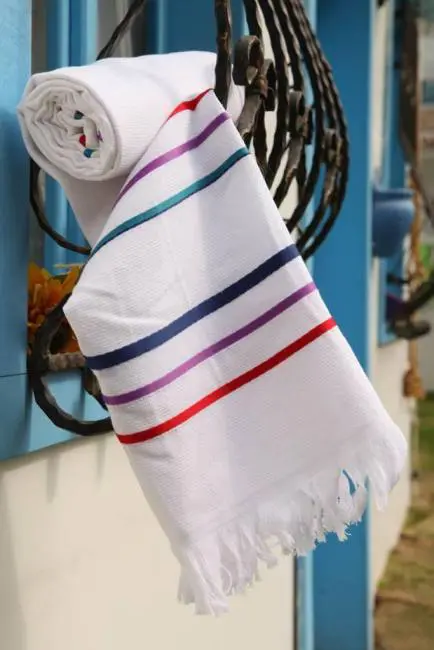 बर्बरलर लंगोटी 100% तुर्की सूती तौलिया 70 × 160 सेमी 380gr पेशटेमल विभिन्न रंग