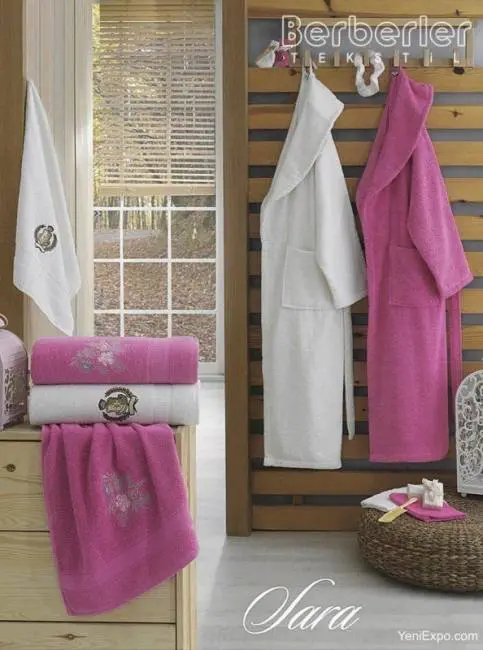 berberler textile berra colección de toallas de baño 100% algodón turco
