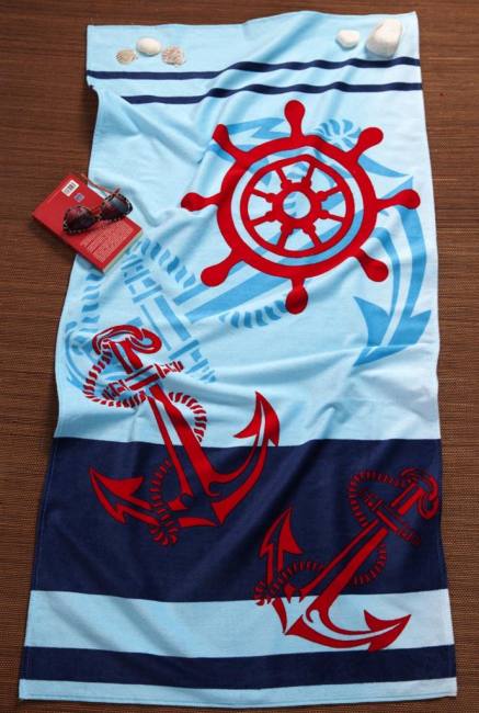 berberler 沙滩巾土耳其棉航海毛巾 160 厘米 x 80 厘米 - 60 x 30 英寸