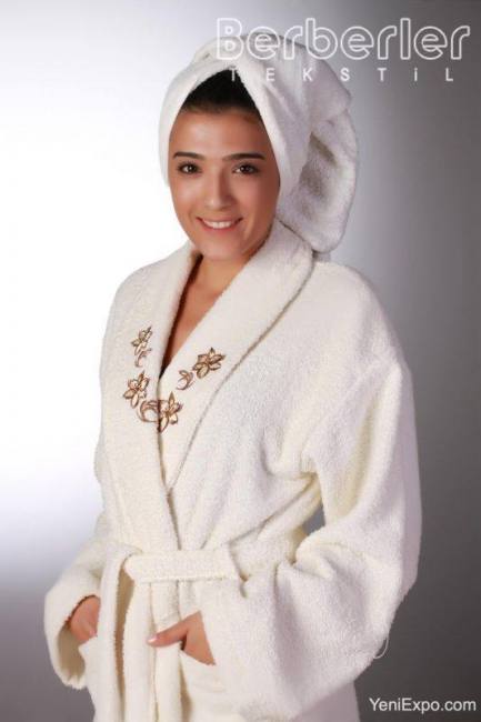 berberler rebeka 100% turski pamuk bade mantil bornoz muškarci žene unisex set ručnika