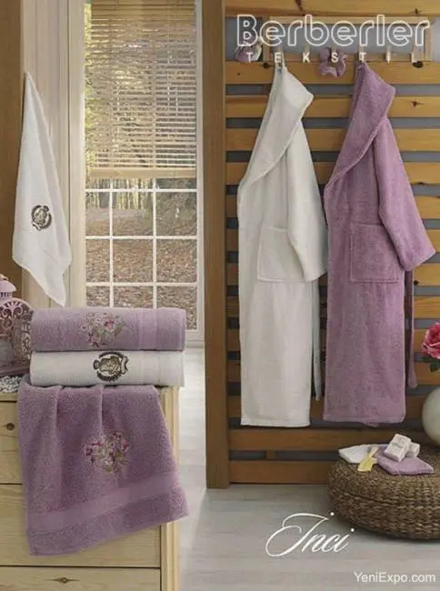 berberler textile berra colección de toallas de baño 100% algodón turco