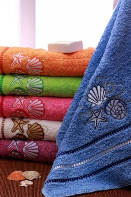 Serviettes de bain berberler berra, en coton turc, styles de luxe pour salle de bain