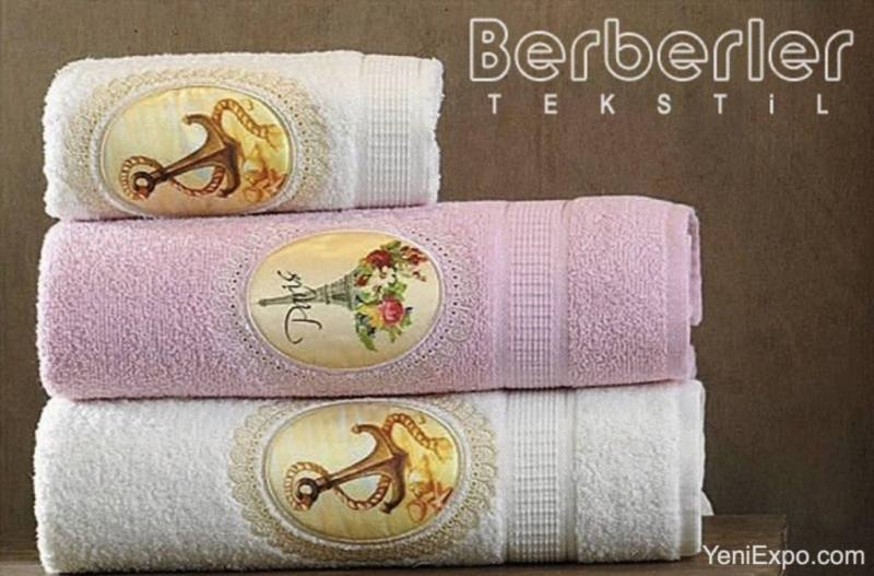 Колекция кърпи за баня berberler textile berra от 100% турски памук