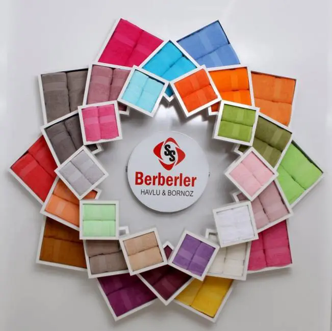 berberler textile collection de serviettes de bain 100% coton turc berra