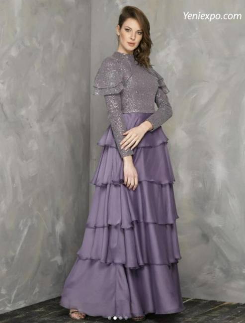 عمده فروشی زنانه پولک های آستین بلند کلاسیک شیک لباس مشکی fv 107