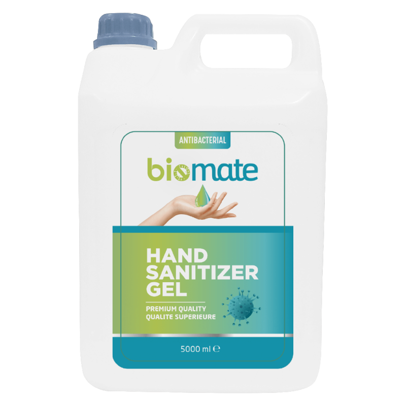 biomate antibakteriel håndsprit 5000 ml gelopløsning