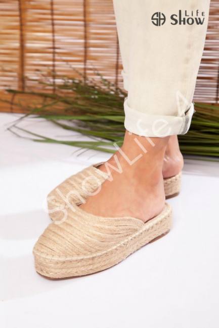 showlife ženske sandale otvorenih prstiju casual gležanj remen platforma klinove cipele ljetni stil