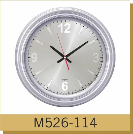 rengin promotional custom wall clock high quality m526