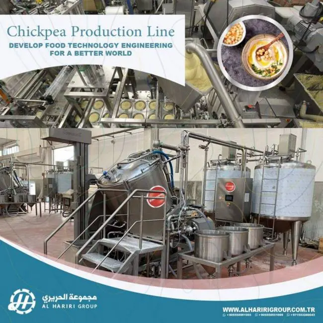 коммерческая производственная линия для производства хумуса от lionmak высшего качества 2020