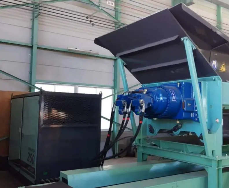 工业金属碎纸机废料强力回收 2021