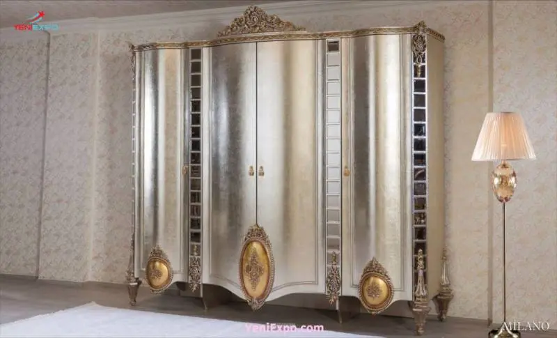 milano კლასიკური საძინებლის ავეჯი - სამეფო ნობელის დიზაინი: სადაც ელეგანტურობა ხვდება მარადიულ სიმდიდრეს
