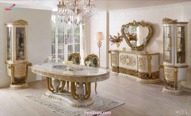 muebles de dormitorio clásicos ruya - diseño royal nobel 2025: eleve su dormitorio a un reino de opulencia atemporal