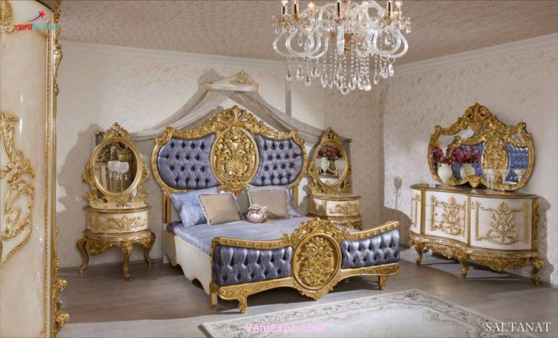 saltanat classical bedroom furniture - royal nobel design 2024: where luxury meets timeless elegance