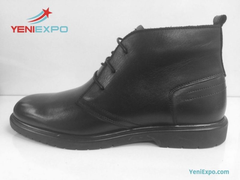 հարթ կոճ տղամարդկանց կոշիկներ մեծածախ նորաձև թուրքական կոշիկներ բնական կաշվից ժանյակով ձմեռային տաք 38-45
