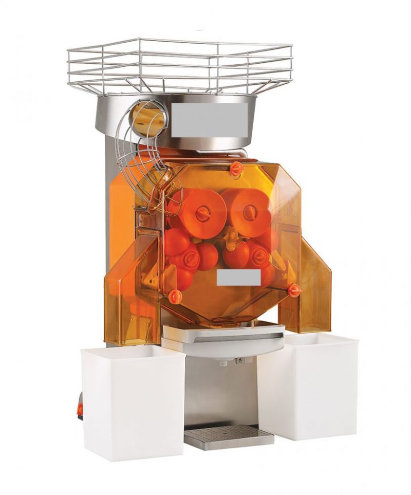 commerciële sinaasappelpersmachines tot 38 sinaasappels / minuut fantastisch volautomatisch