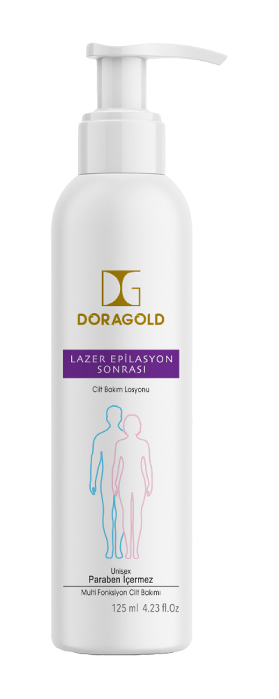 doragold 脫毛後乳液，打蠟後皮膚保濕霜，不油膩，所有膚質霜，125 毫升
