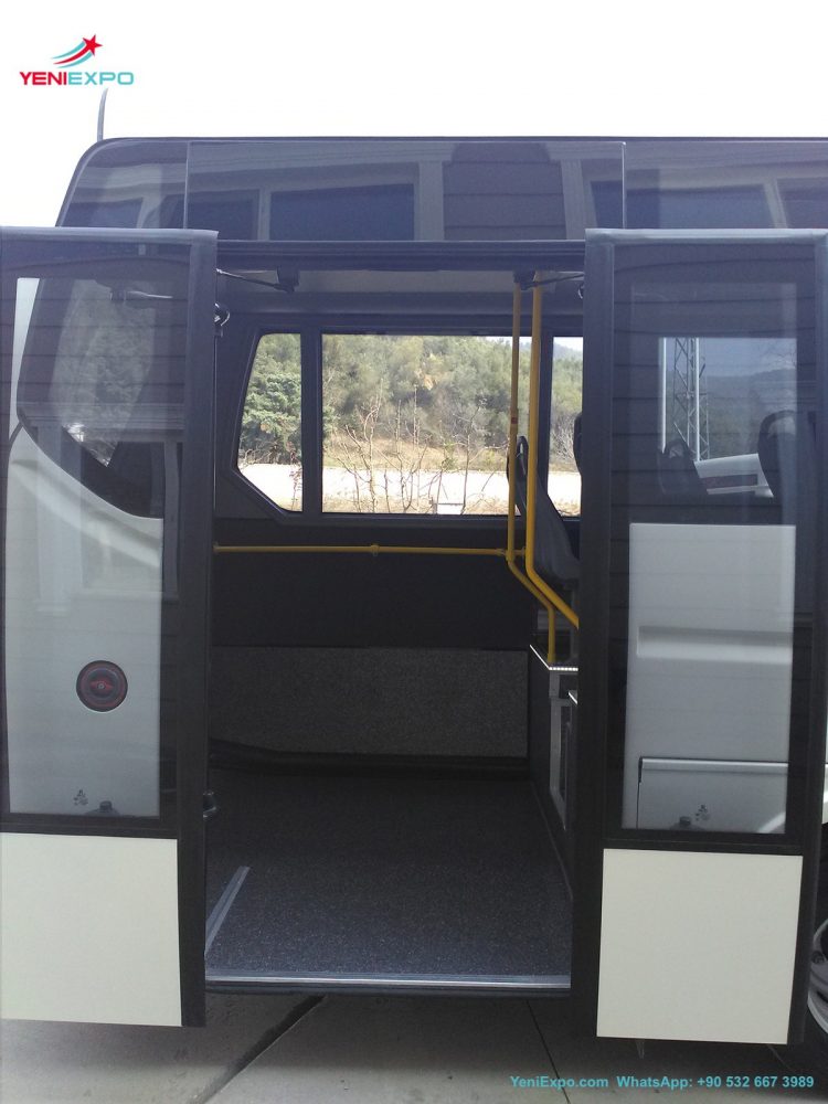 iveco napi ingázó busz hátsó ajtó alacsony padló Törökországban készült új 2021