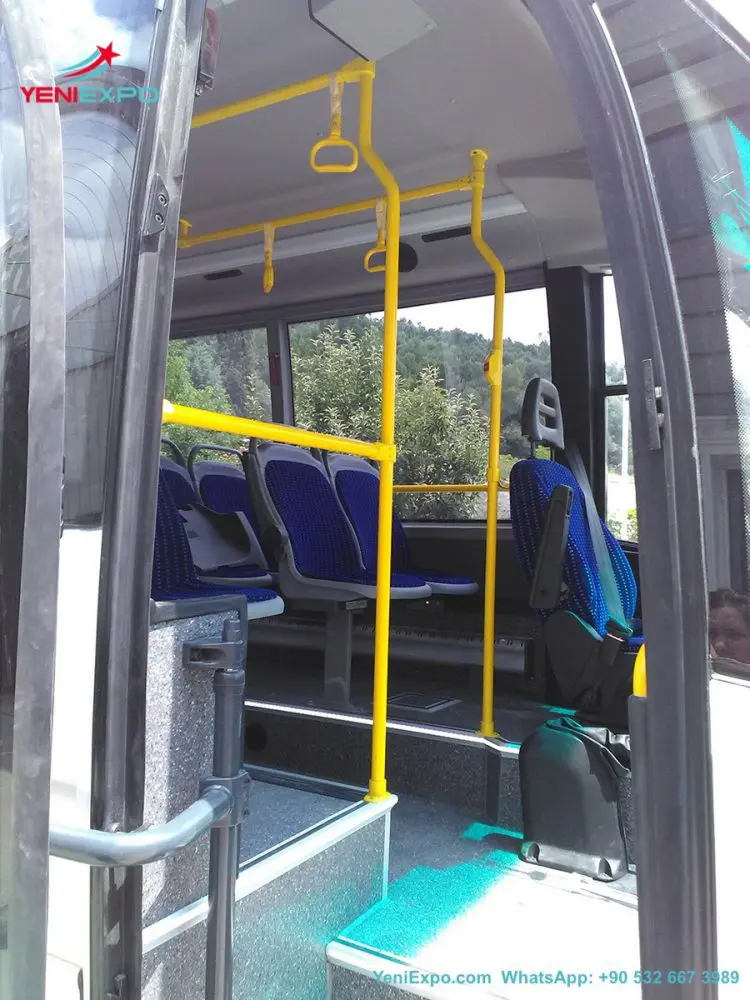 iveco ամենօրյա մերձքաղաքային ավտոբուսի հետևի դռան ցածր հատակը պատրաստված է Թուրքիայում նոր 2021 թ