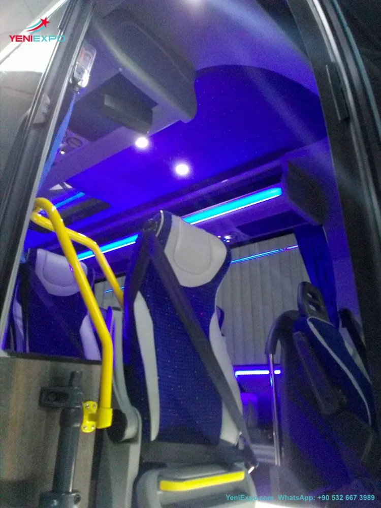 μετατροπή ημερήσιου τουριστικού λεωφορείου iveco στην Τουρκία νέο 2021