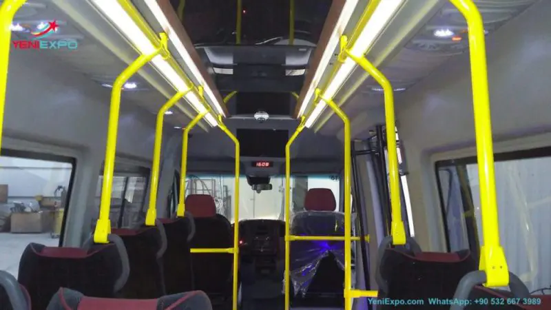 სპრინტერი ქალაქის ავტობუსის კონვერტაცია mercedes benz თურქეთი ახალი 2022 წელი