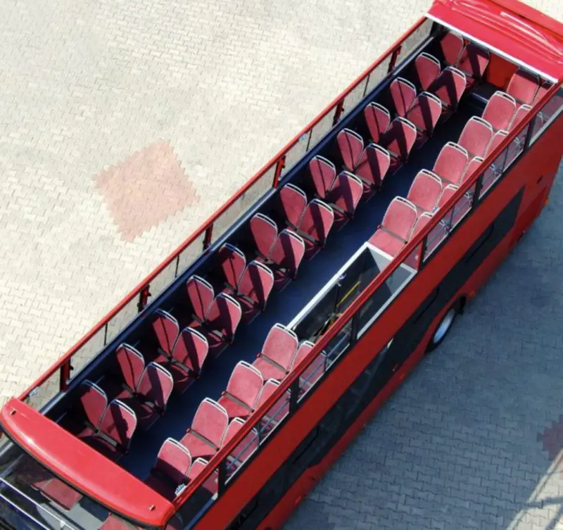 코브라 더블 데커 관광 시내 버스 11m